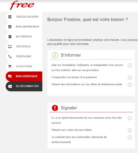 Abonnenten helfen Free bei der Fehlersuche in der Freebox