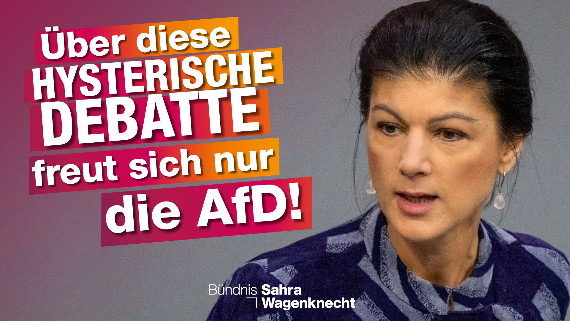 Sahra Wagenknechts gefährlicher Schritt in Richtung AfD — Demokratie auf dem Prüfstand