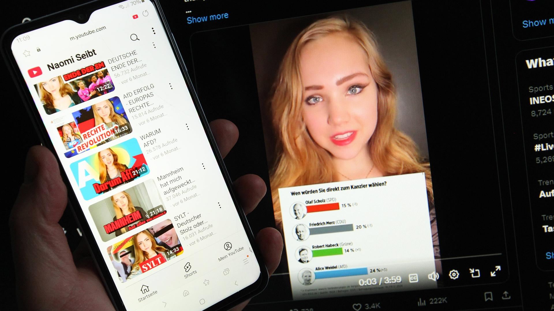 „Deutsche unter politischer Verfolgung? Naomi Seibt flieht nach Amerika – doch warum?“